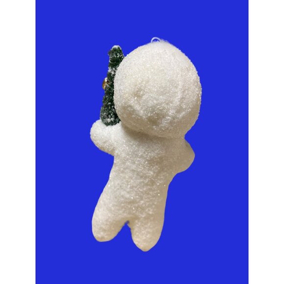 Dept 56 Snow Angels Child Holding Christmas Tree Ornament - Picture 4 of 14